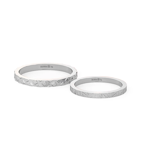 Traditional Wedding Band Set NCC1005 1